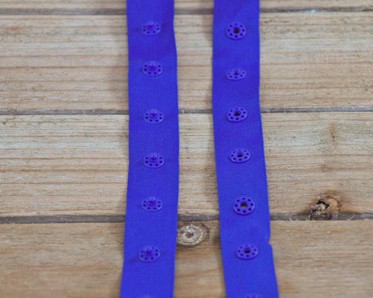 Druckerband 25 mm Knopfabstand (Snapply) dunkelblau